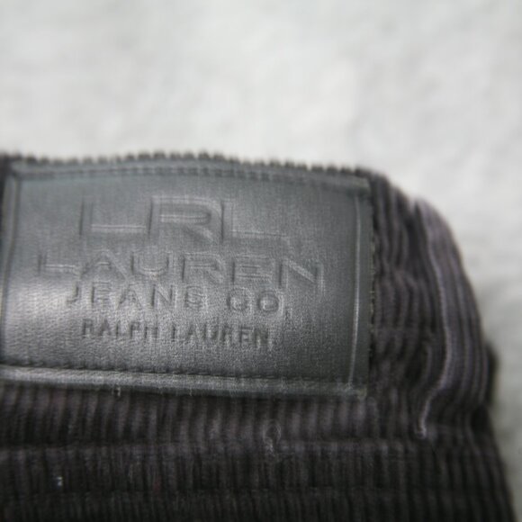 Ralph Lauren Women's Corduroy Pants, Size 8, Black - Picture 2 of 4
